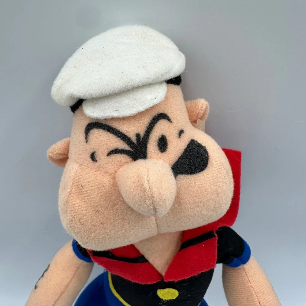 Vintage 1992 Popeye the Sailor Man Plush Play-By-Play 9